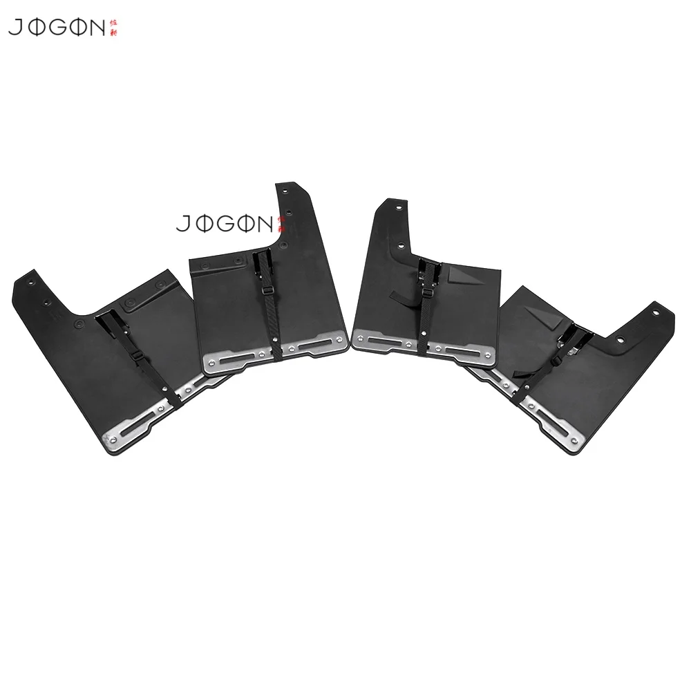 4 قطعة ABS البلاستيك الجانب واقيات الطين غطاء الديكور الواقي لفورد رينجر 2024 2025 حتى الملحقات الخارجية مجموعات الجسم