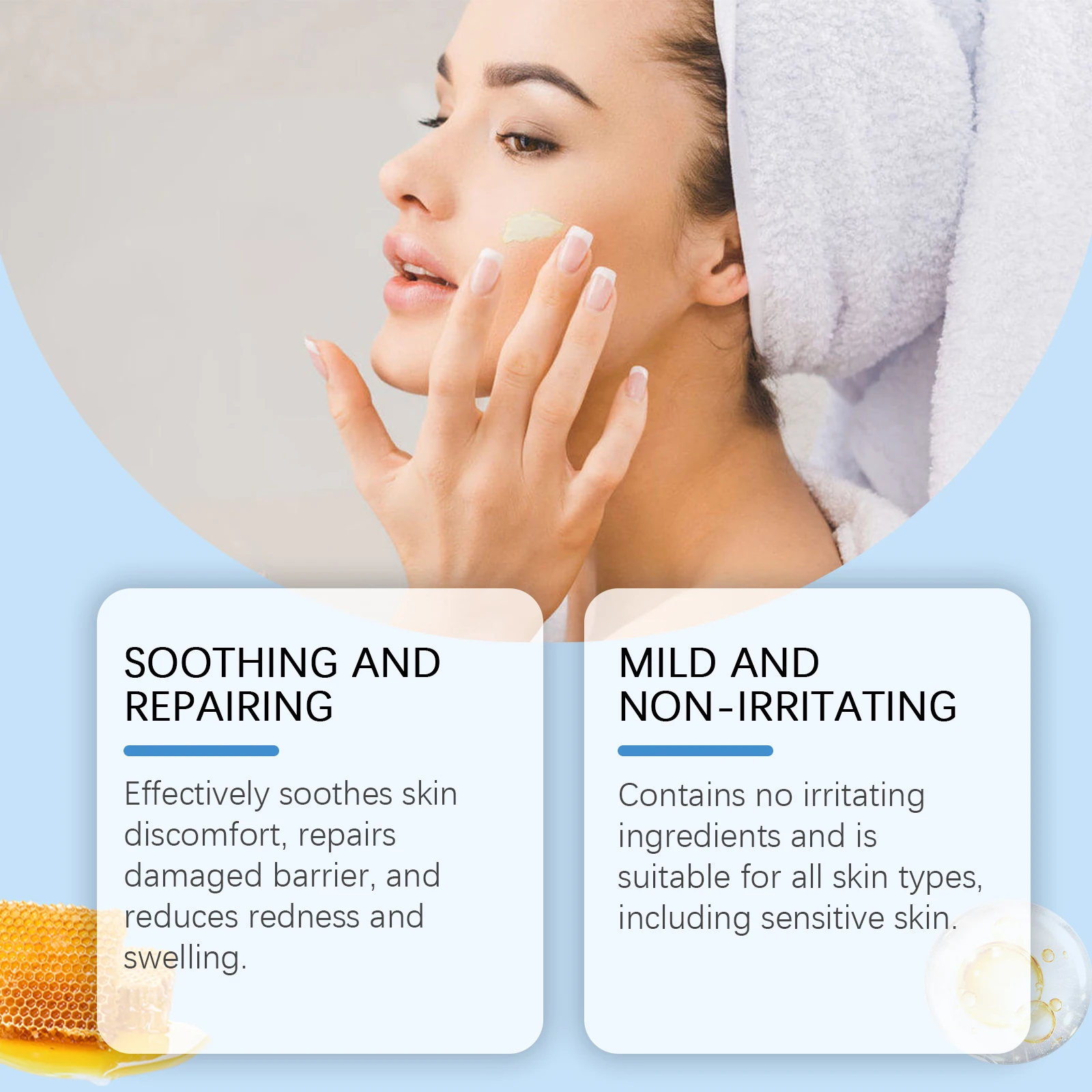 مرطب لحم البقر طويل القامة للترطيب العميق لإصلاح البشرة الجافة مهدئ لطيف قفل الرطوبة شركة السلس الجلد العناية اليومية جميع البشرة #6