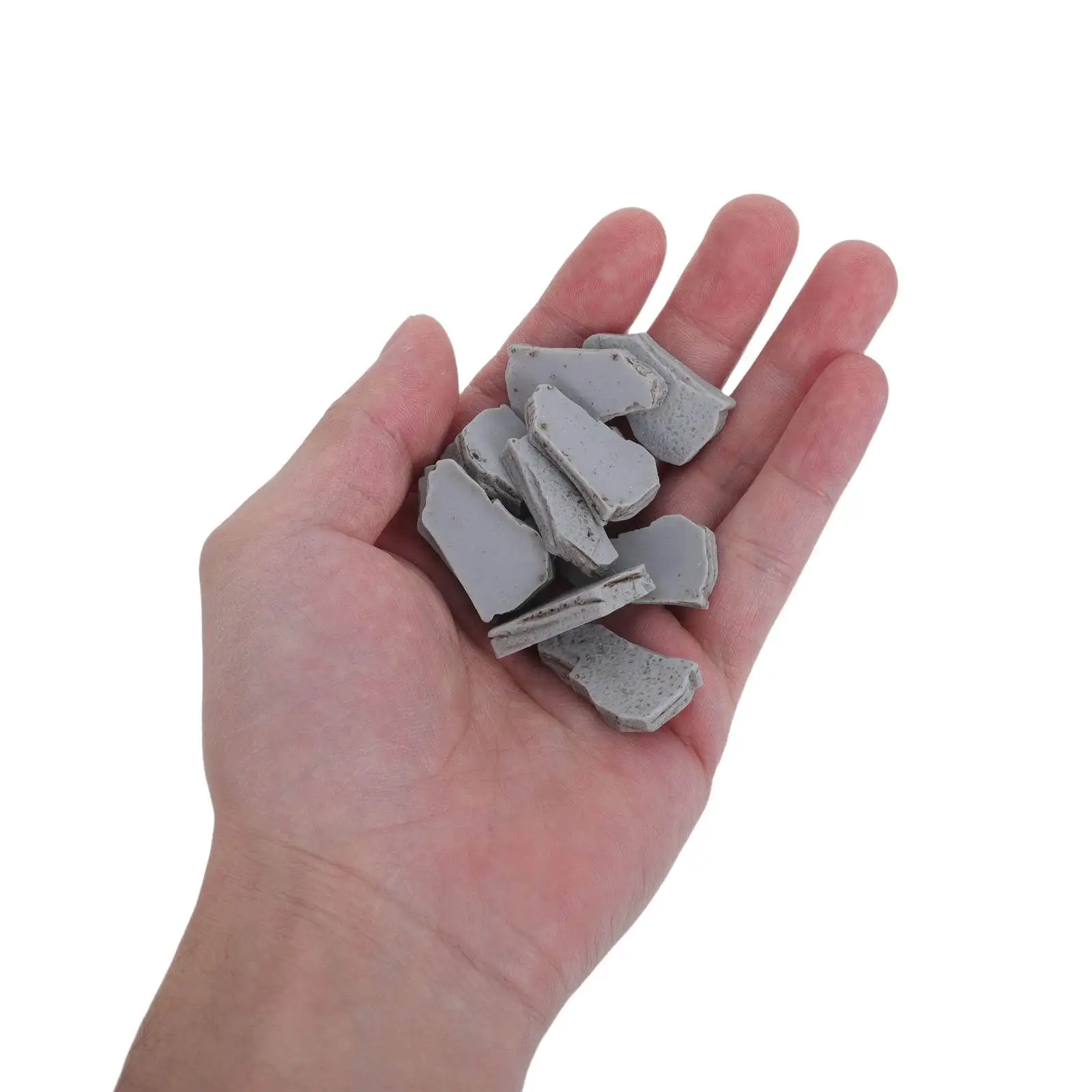 

20 шт. миниатюрных ступеньков из полимерной смолы для микроландшафта, сада фей, террариума, дорожек, диорам, аксессуары для бонсай