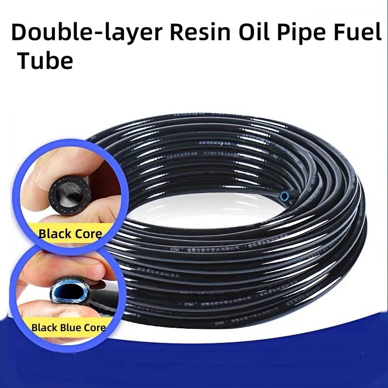 1Meter TPU Resin Oil Pipeline Diesel Hose 6/8/10/12/16mm High Temperature Pressure Explosion-Proof Fuel Hoses