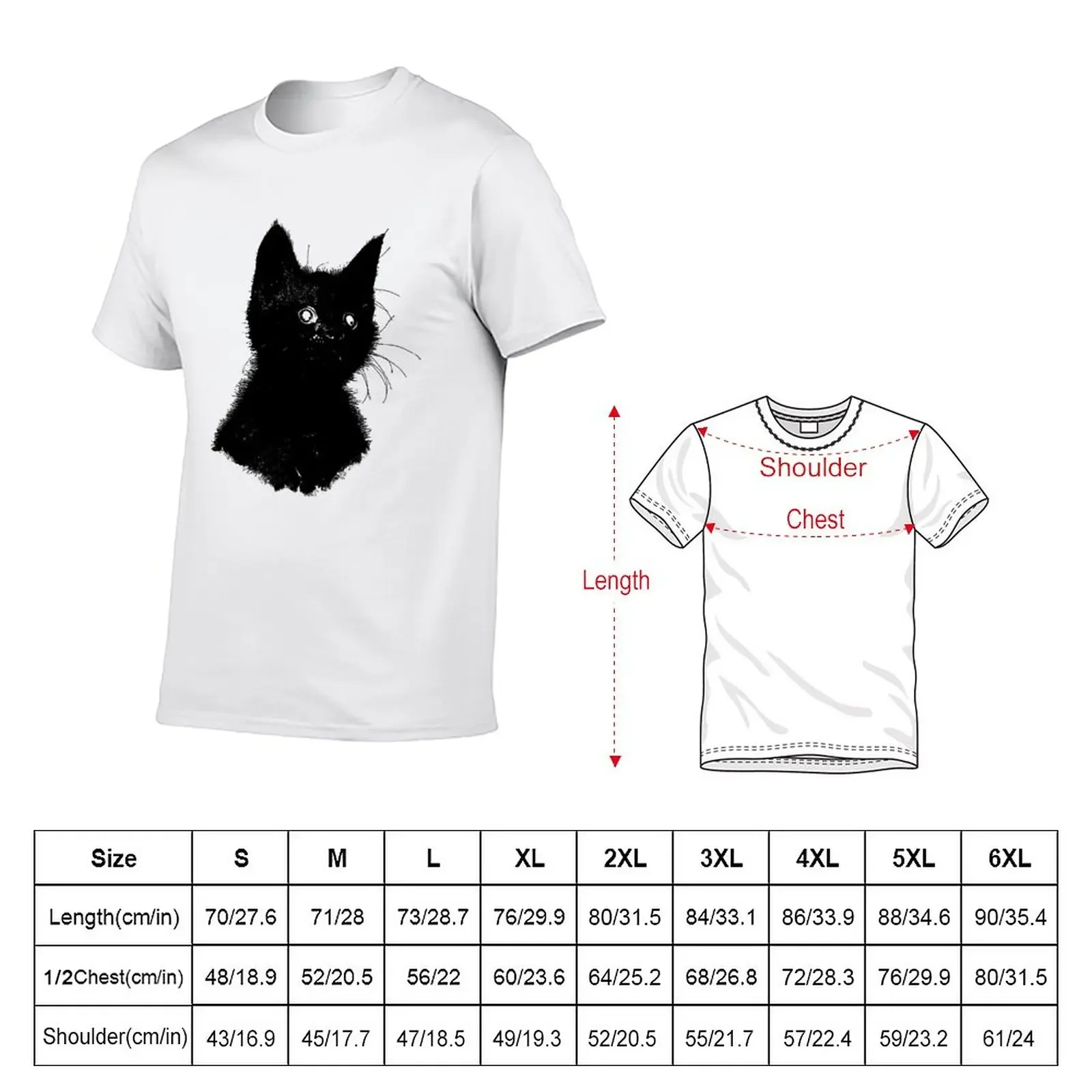 New black cat named thundercat T-Shirt Short t-shirt graphics t shirt kawaii clothes sublime t shirt oversized t shirts for men