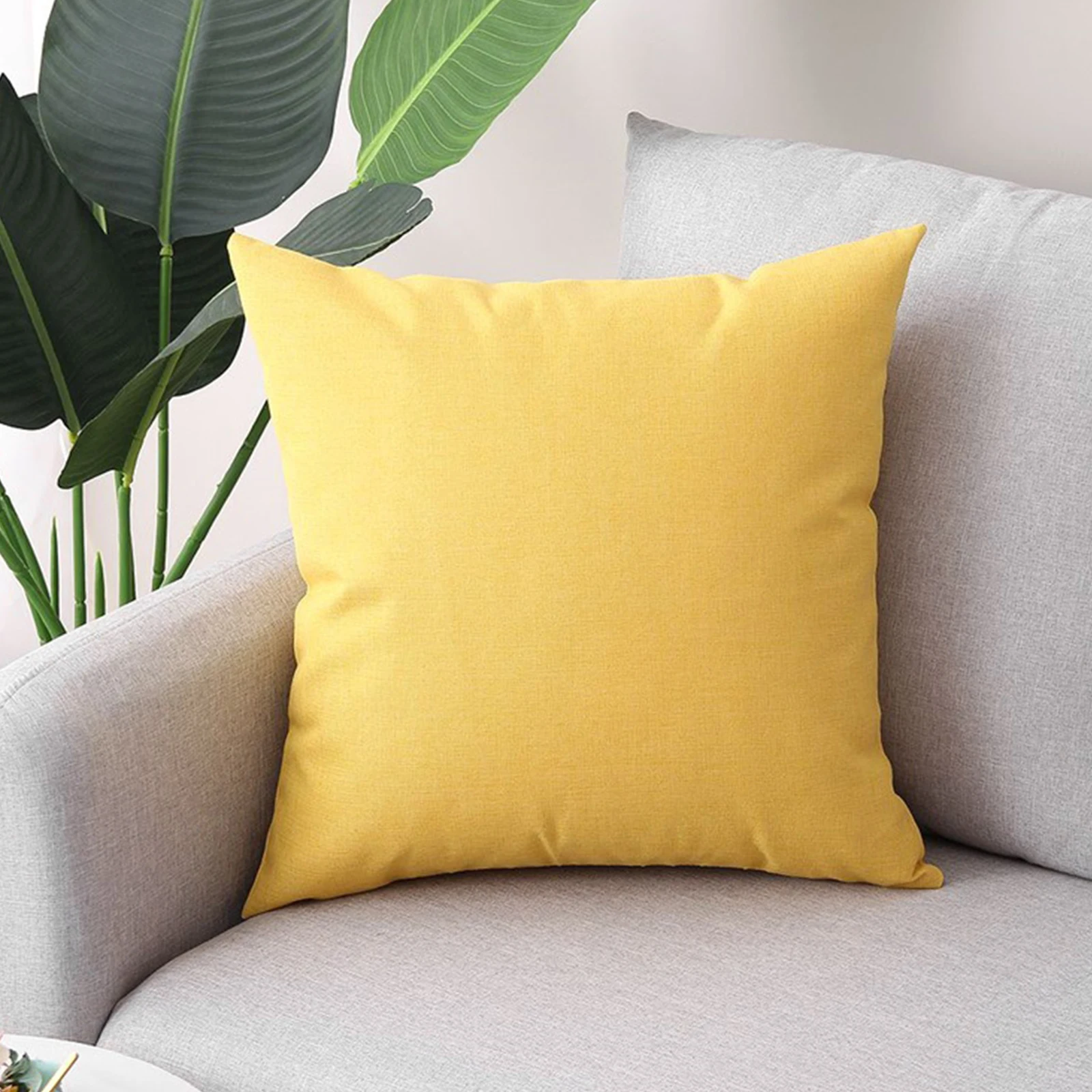 

Waterproof Pillow Linen Sofa Covers Sofa Pillow Cover Home Office Outdoor Protector Compact Lightweight Easy Clean Decor