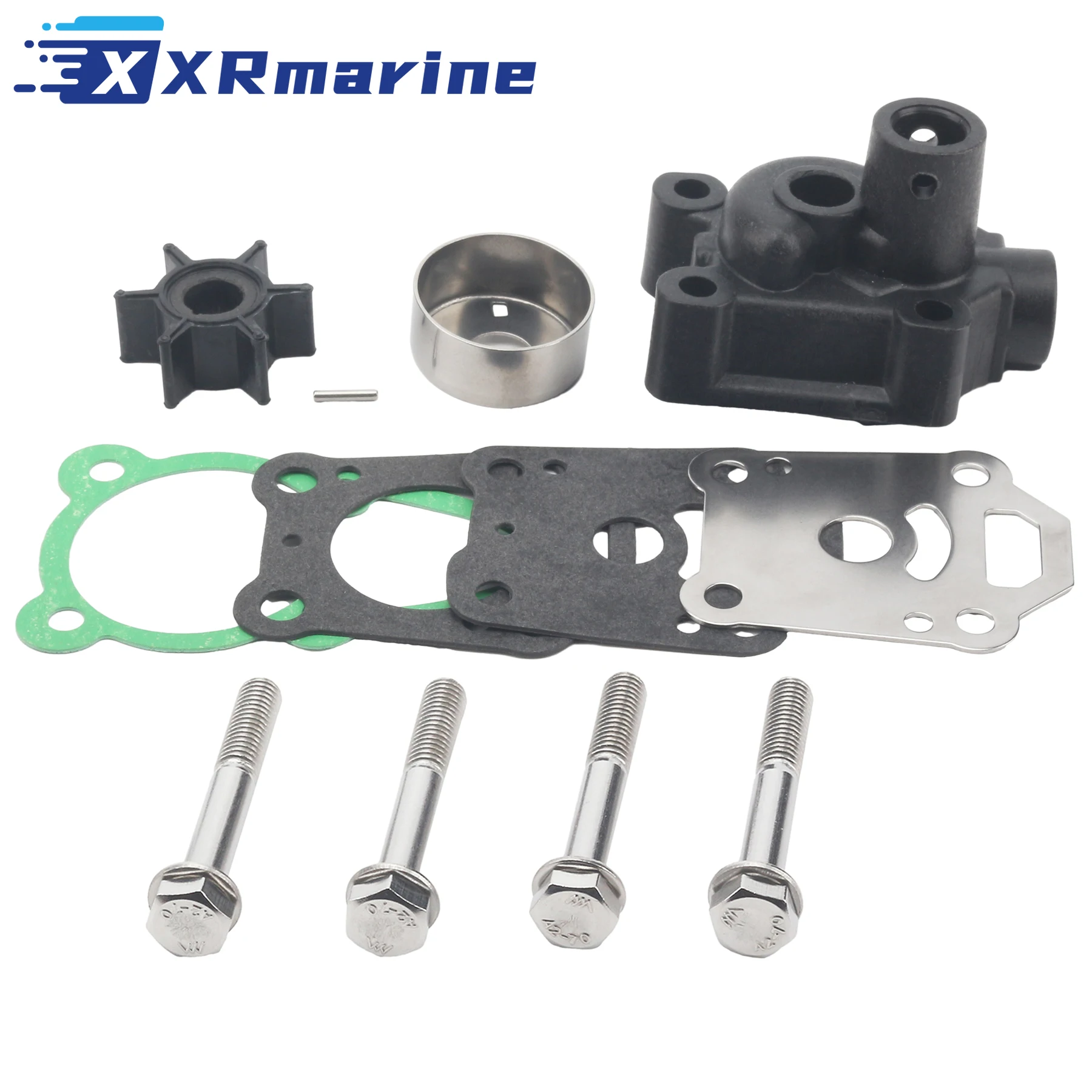 

Комплект для ремонта корпуса крыльчатки водяного насоса Mercury Mariner, подвесной двигатель 4 5, 6 л.с. 8M0155395 16159A03 16159A1 16159T01