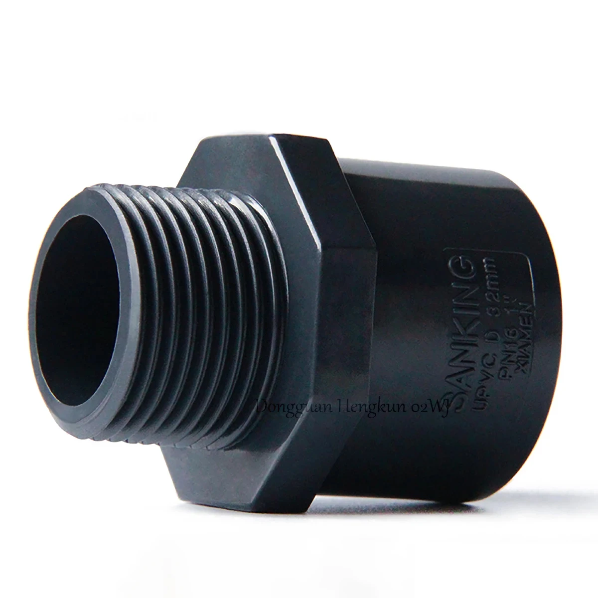 UPVC Male Thread Straight Connector 1/2 3/4 1 2 Inch Quick Fit for Garden Irrigation Aquarium Water Tank Pipe Fitting