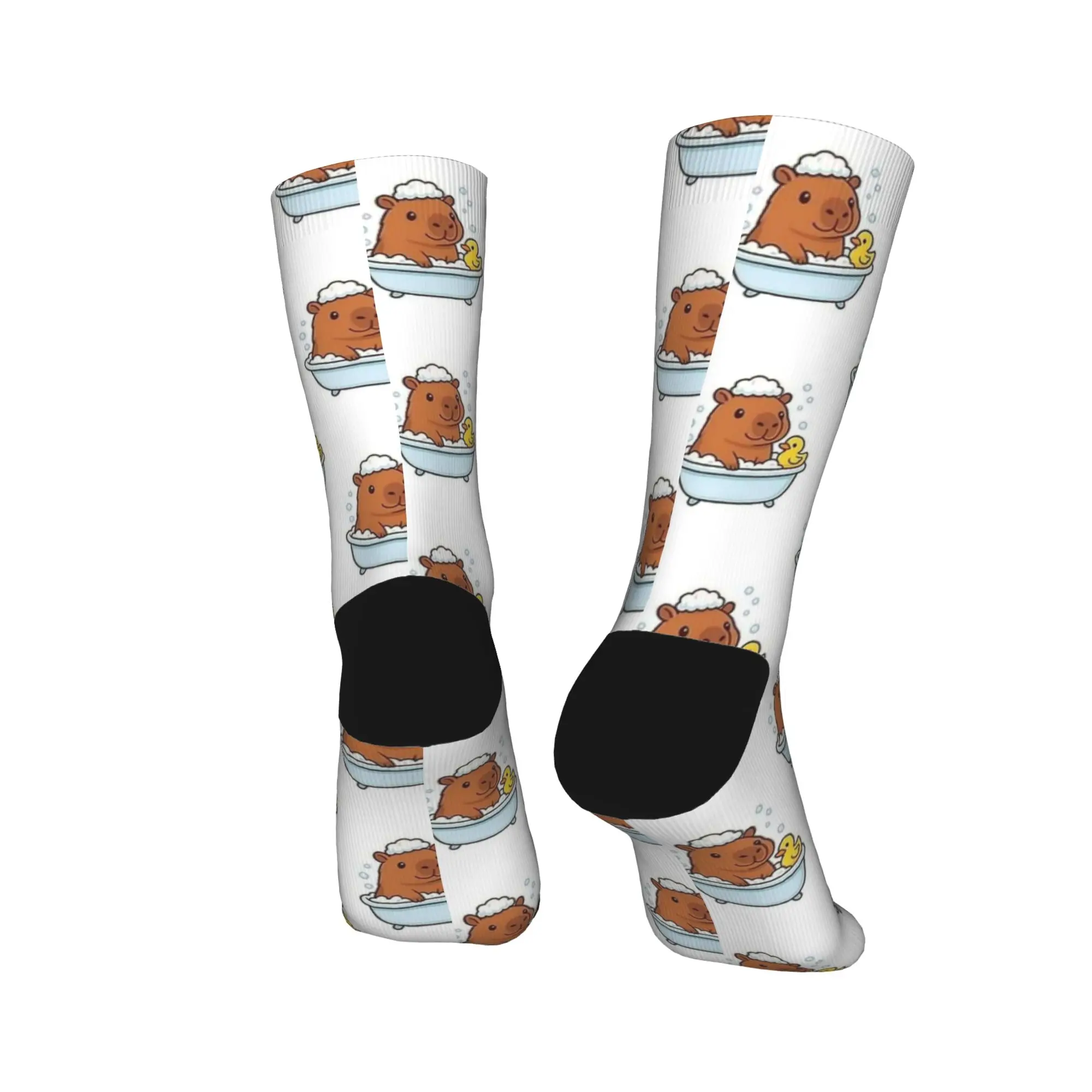 لطيف كابيبارا دش جوارب نمط الترفيه الجوارب الخريف عدم الانزلاق الجوارب النساء الرجال تشغيل جوارب عالية الجودة