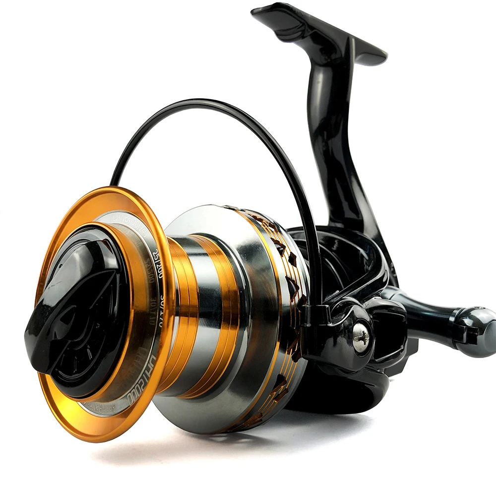 Imagem -03 - Metal Molinete de Pesca Rocker Braços Leve Ultra Suave Longo Distante Pesca Equipamento Acessórios Grande Roda Livre