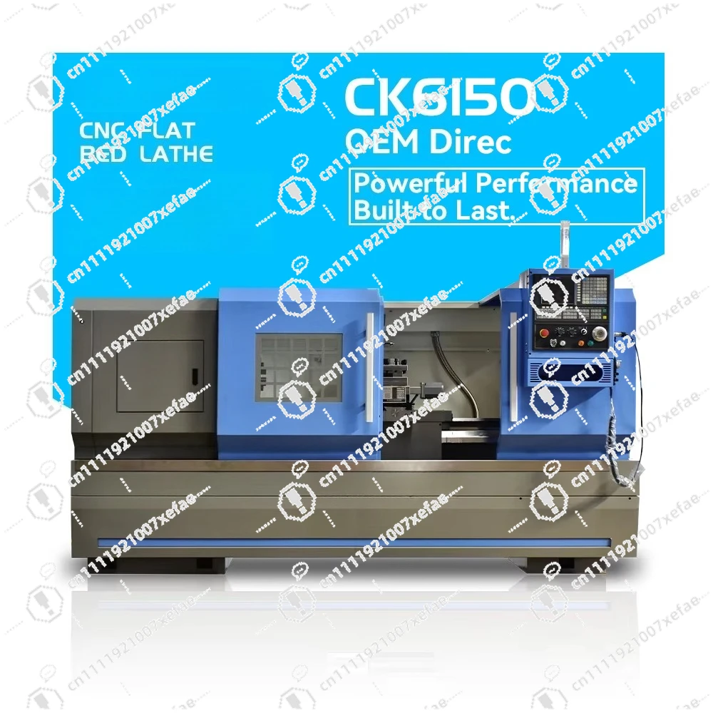 CK6150 Horizontal Numerical Control Lathe 4 Position Power Tool System Heavy Numerical Control Milling Machine Taiwan Spindle