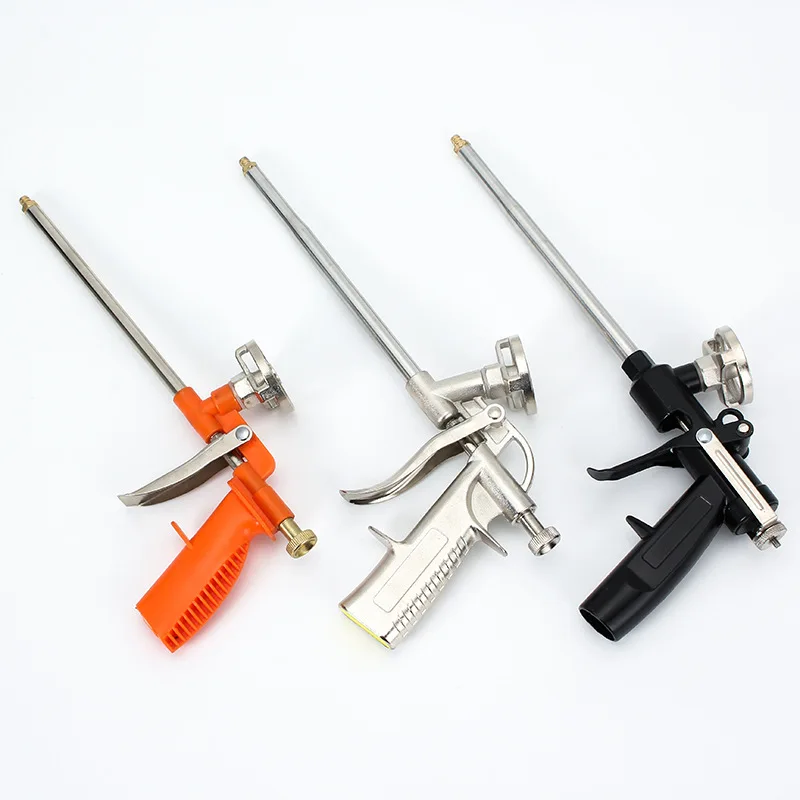 Imagem -01 - Espuma Expansão Spray Gun Espuma Foaming Jet Pistola de Cola Metal Poliuretano Gatilho Pulverizador Bomba Selante Caulking Tool For House Renovation espuma expansao spray gun espuma foaming jet pistola de cola metal poliuretano gatilho pulverizador bomba selante caulking tool for house renovation 01