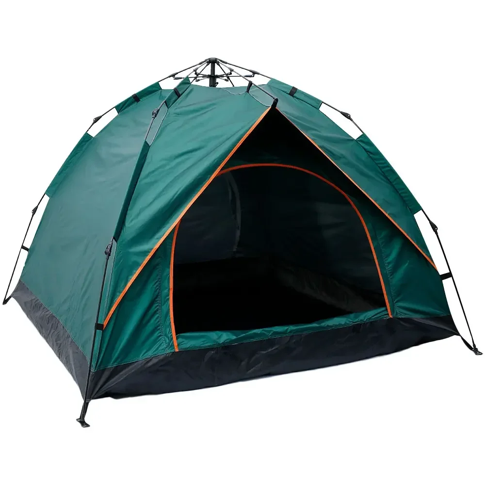 

%a Automatic Tent 3-4 Person Camping Tent,Easy Instant Setup Protable Backpacking for Sun Shelter,Travelling,Hiking Camping Ten