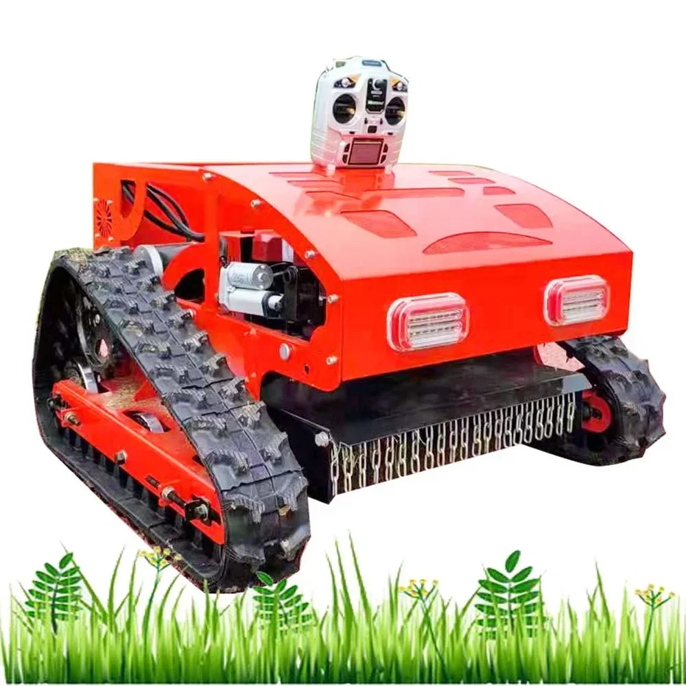 China Remote Control Gaoline Robot Grass Machine Petrol Gasoline Lawn Mower for Sale