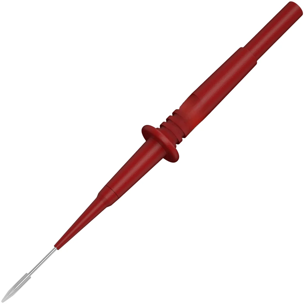 1mm Tip Electrical Test Probe with 4mm Banana Connection Flame Retardant Design for Multimeter Oscilloscope and Signal Generator