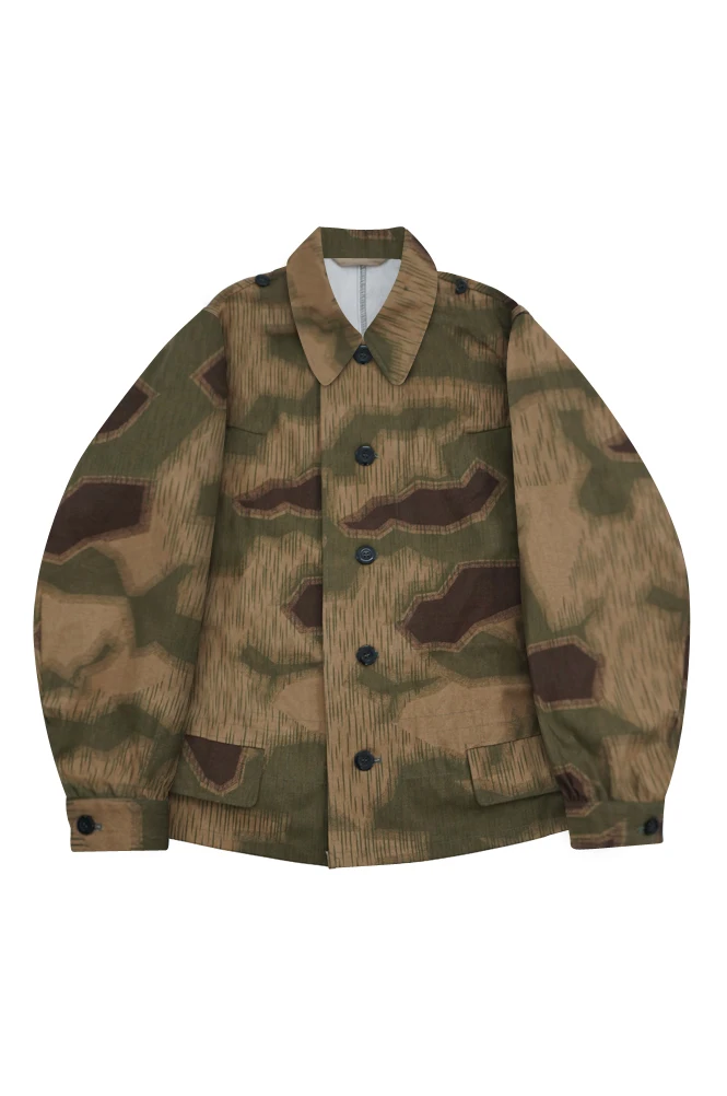 GUCO-006 divisão de campo luftwaffe marsh sumpfsmuster 43 camo modificado blusa encurtada i