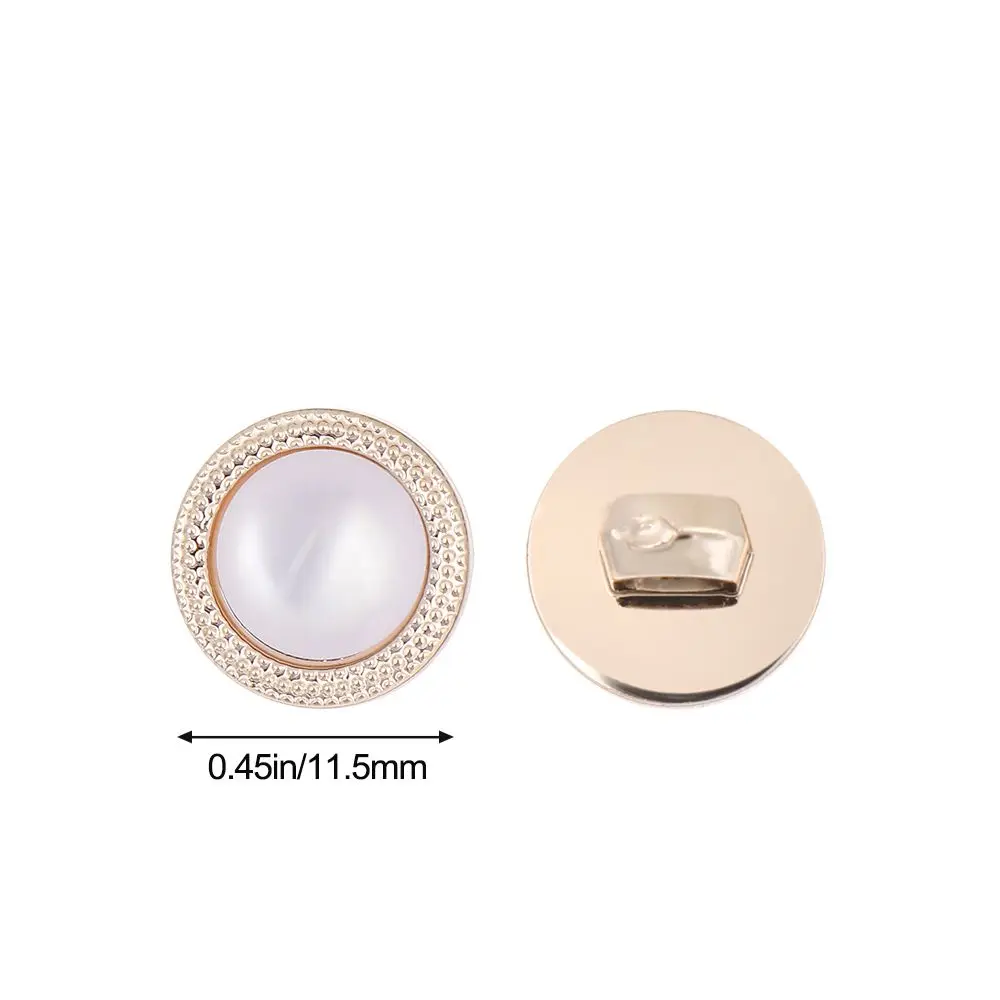 10Pcs High Quality Needlework Sewing Button Clothing Buttons Shirt Buttons Pearlescent Buckle Sewing Accessories