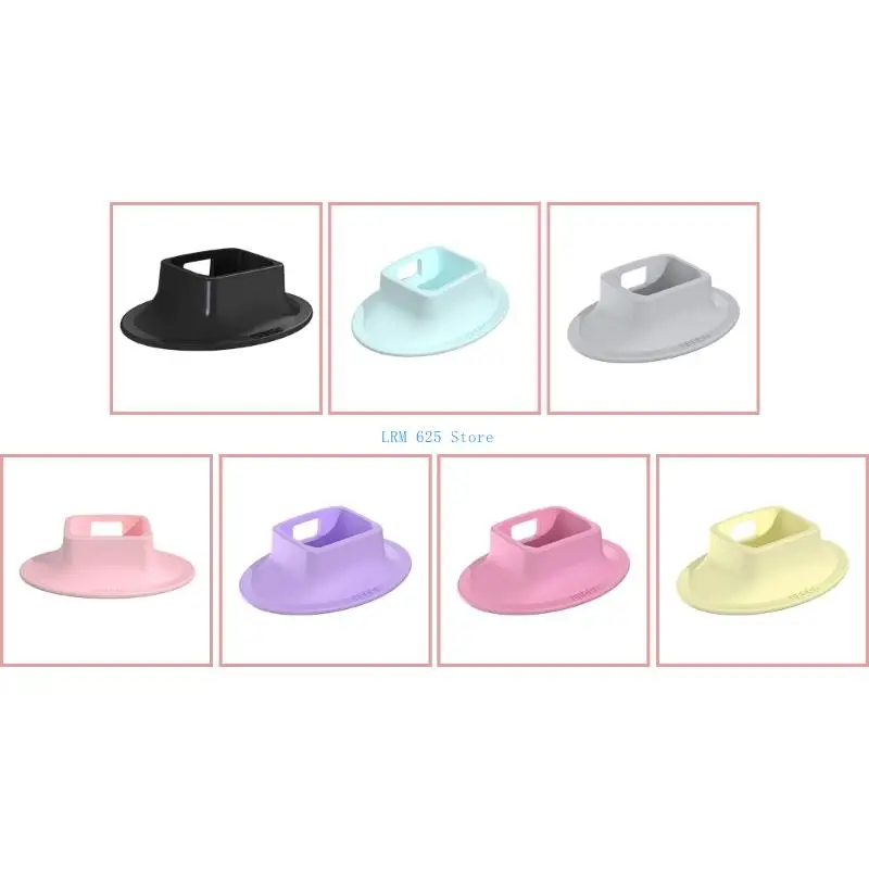 

41QA Desktop Base for Pocket 3 Camera Silicone Dock Anti-skid Fixed Mount Stand Portable Photography Bracket Accessories