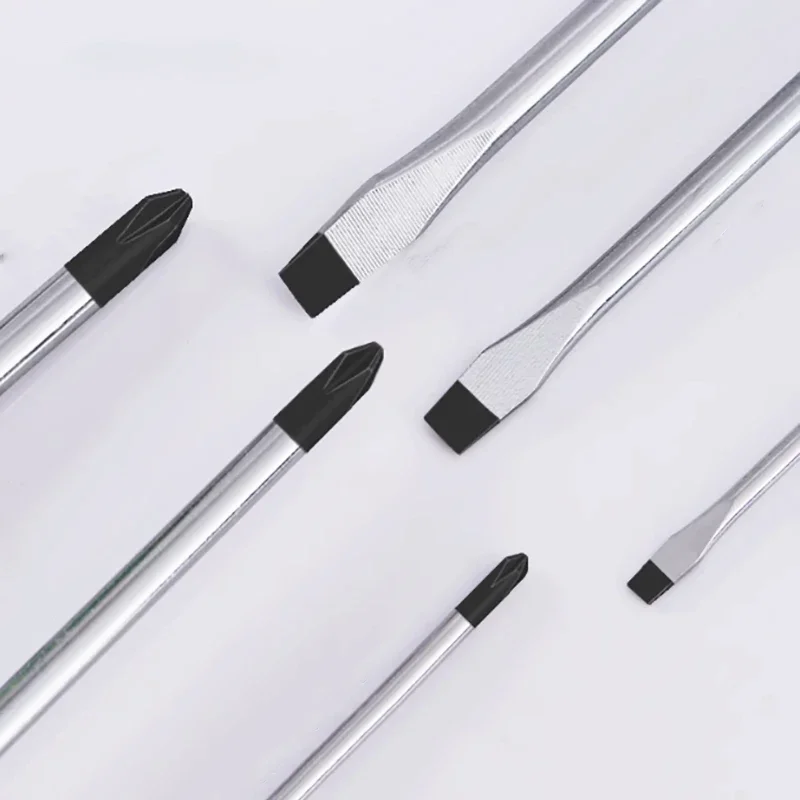 1Pcs 2.5/3/5/6mm Phillips Slot slotted Slot Screwdriver Magnetic Pointed Screwdriver Wrench Manual Maintenance Tool Durable
