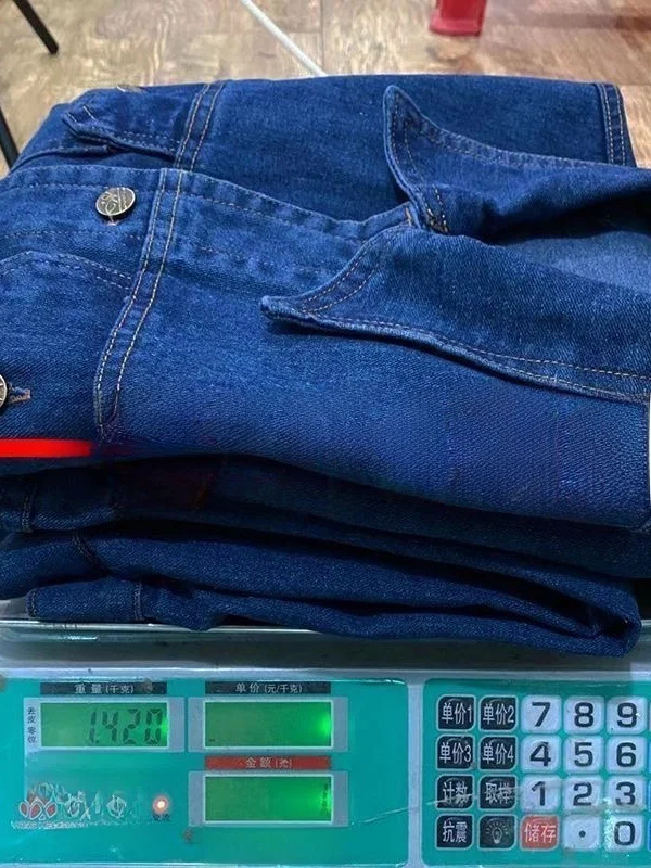 

Утолщенный джинсовый рабочий костюм для мужчин: огнестойкая, термостойкая спецодежда для строительных работ и сварки