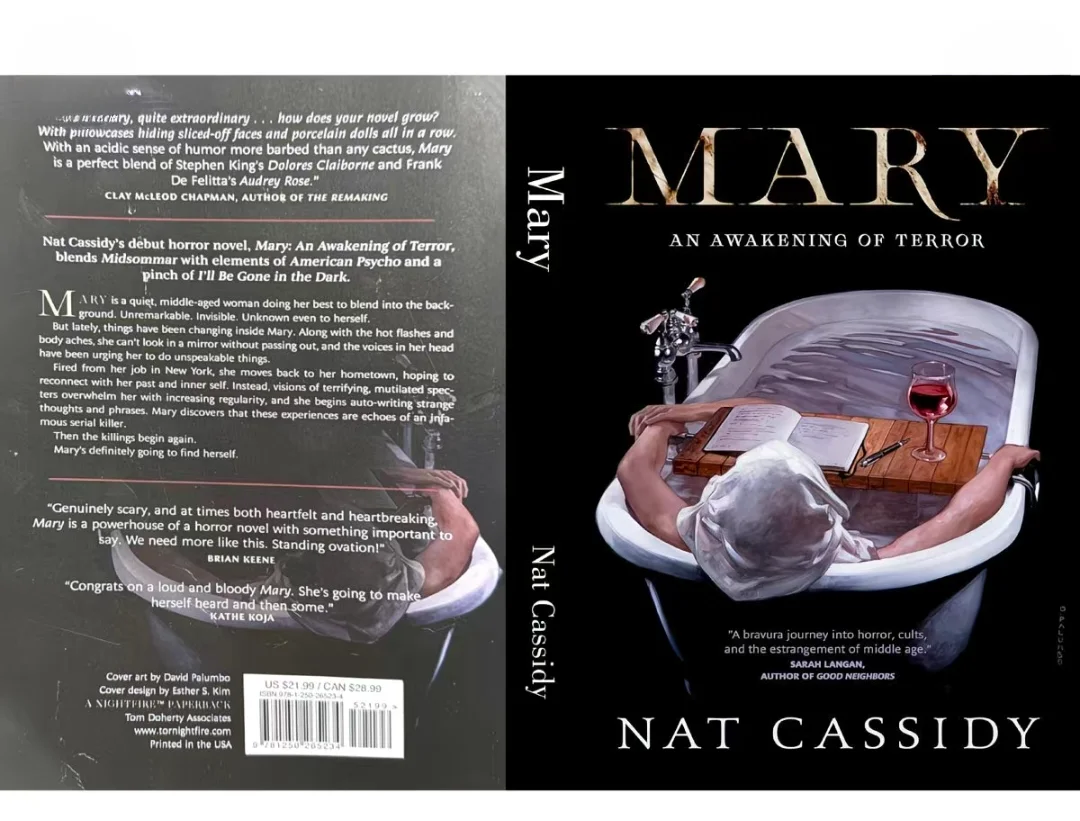 

Mary: An Awakening of Terror by Nat Cassidy - Psychological & Gothic Horror Paperback Book