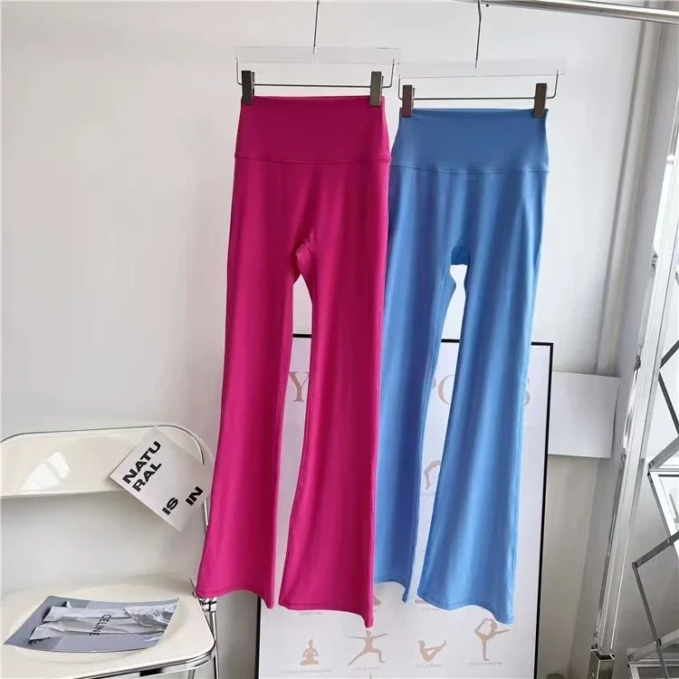 

Лимонные 28-дюймовые разноцветные женские спортивные брюки для фитнеса с высокой талией, леггинсы для йоги, мягкие спортивные тренировки для живота