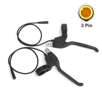Bafang 8 FUN Brake Levers E-BIKE 8FUN Brake Handles When Brake Power Cut Off 3 Pin Male Connect Electric Bicycle Conversion Part