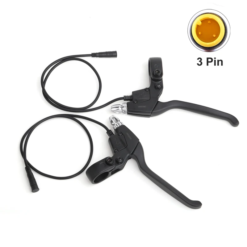 Bafang 8 FUN Brake Levers E-BIKE 8FUN Brake Handles When Brake Power Cut Off 3 Pin Male Connect Electric Bicycle Conversion Part