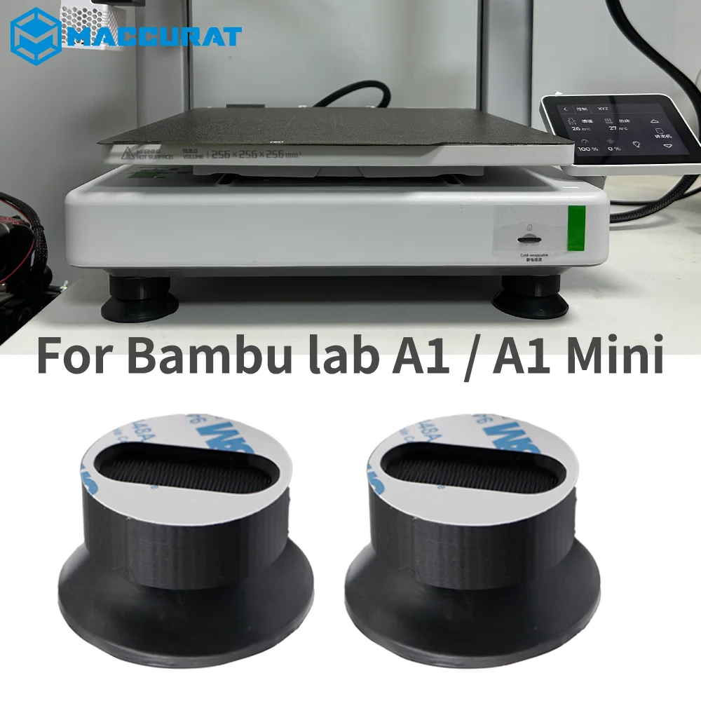For Bambu Lab A1 A1 Mini 3D Printer Upgraded Anti Vibration Feet Pad Anti-slip Anti-Shock Dust-proof Rubber Foot Pad - AliExpress 7 For Bambu Lab A1 A1 Mini 3D Printer Upgraded Anti Vibration Feet Pad Anti-slip Anti-Shock Dust-proof Rubber Foot Pad - AliExpress 7