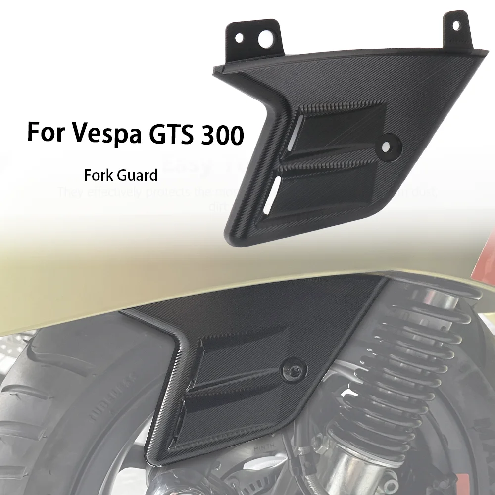 

Motorcycle Accessorie Front Wheel Decorative Bracket Guard Side Protector Rocker Cover For Vespa GTS 300 GTS300 gts300 2023 2024