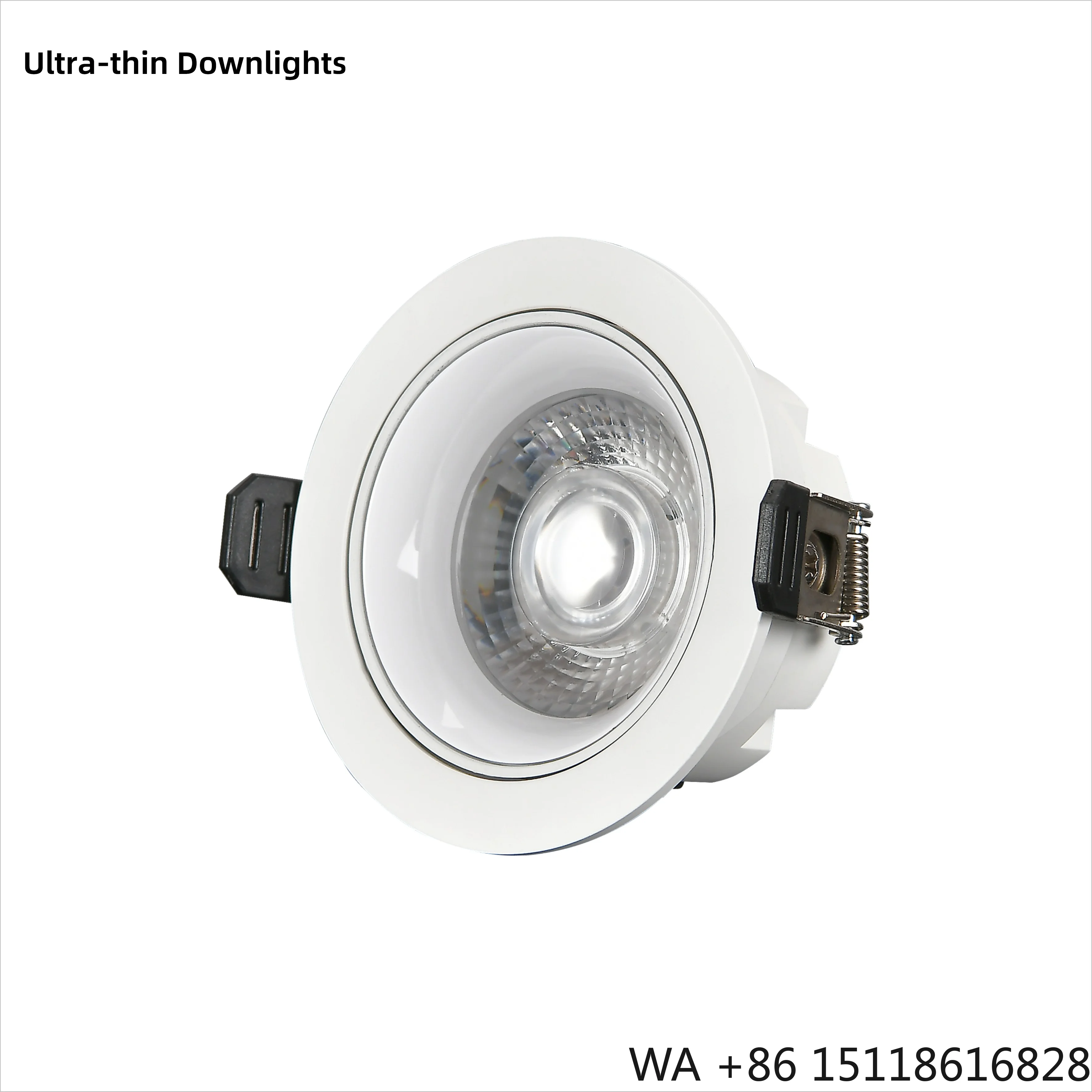 Ultra Slim Durlable LED Lighting Round Recessed  Spotlight Downlight for Living Room Kitchen Bedroom