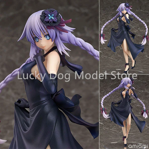 

WING Original:Hyperdimension Neptunia - Purple Heart Dress Ver. 1/7 PVC Action Figure Anime Model Toys Collection Doll Gift