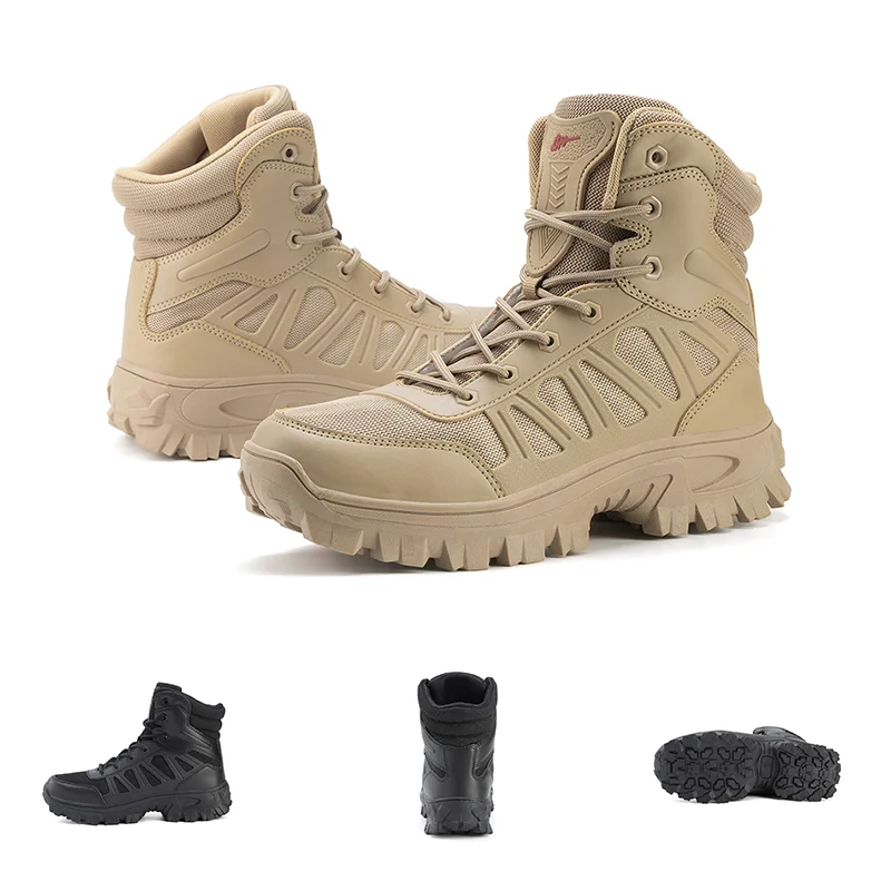 

Outdoor Tactical Boots Feature Breathable Mesh, Thick Stable Soles, Warmth And Durability, Making Them A Perfect Companion For W