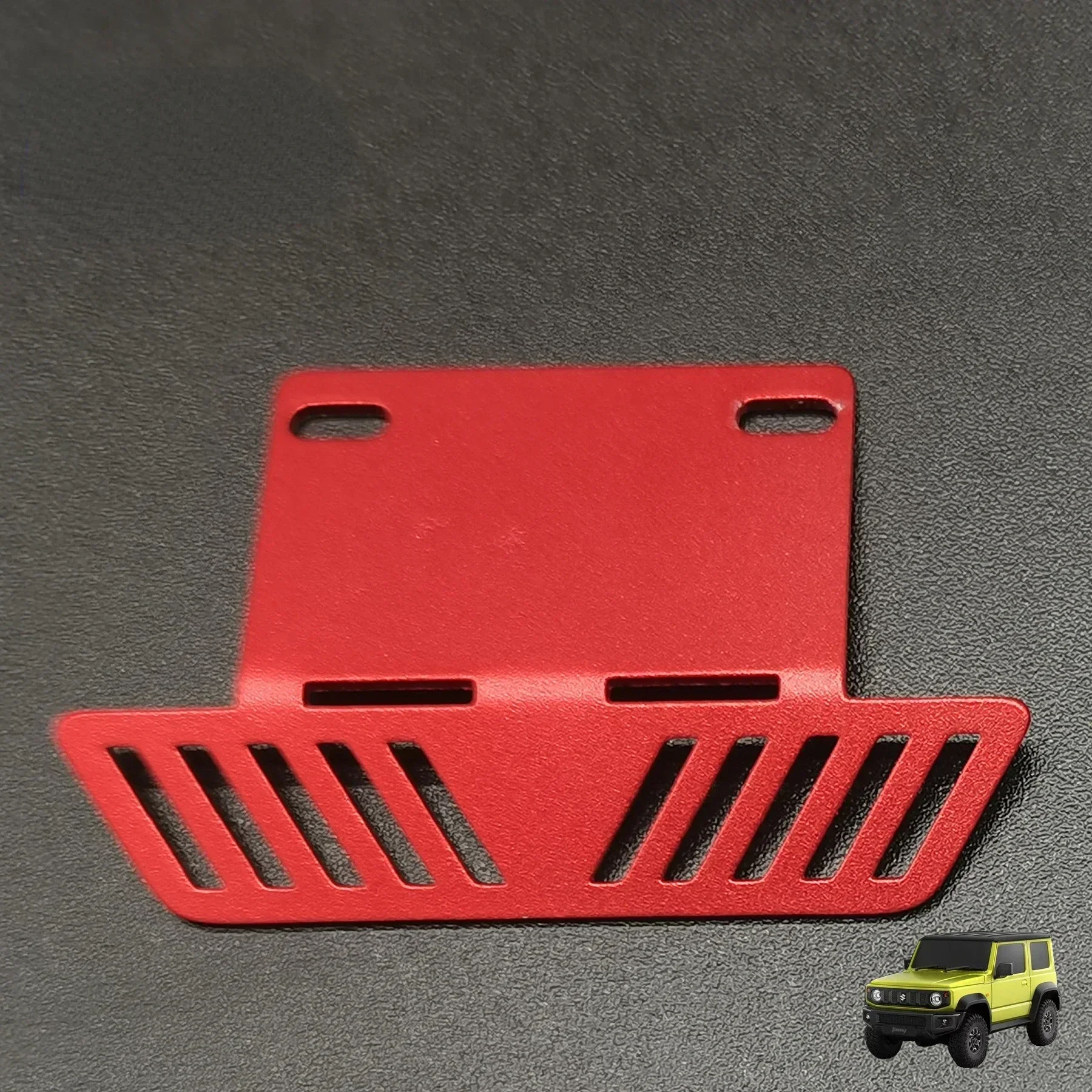 Xiaomi Jimny XMYKC01CM 1/16 RC 자동차 업그레이드 부품 액세서리 용 금속 전면 보호대 섀시 갑옷 스키드 플레이트