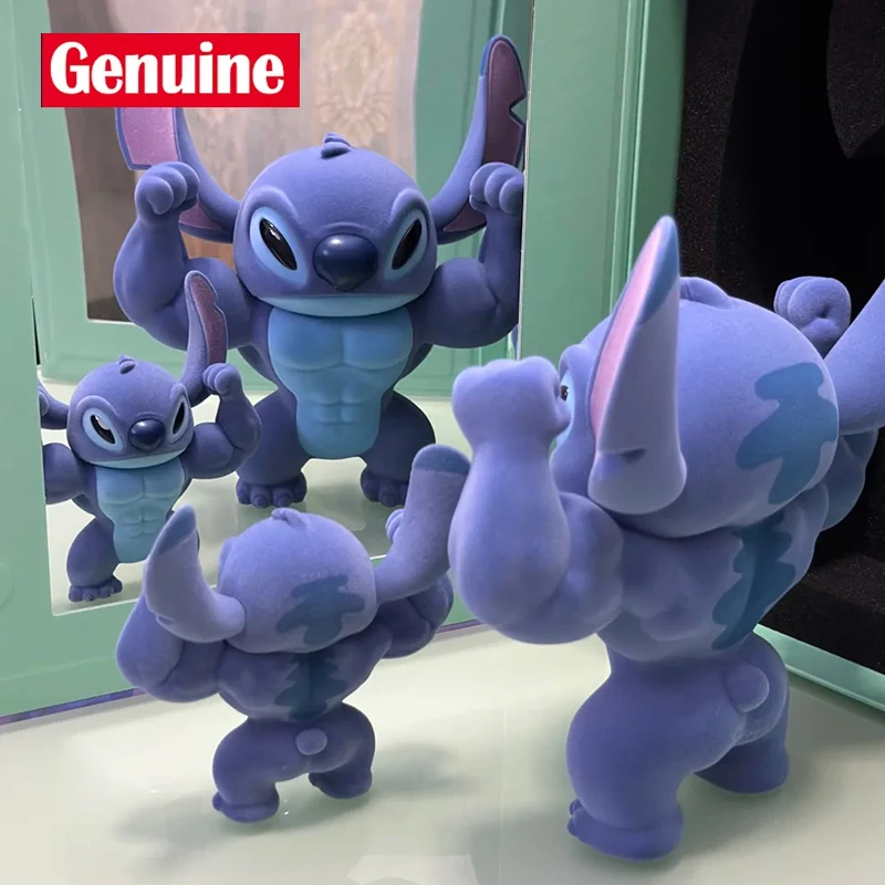 

Genuine Disney Stitch Series Blind Box Kawaii Stitch Battle With Gantu Action Figure Doll Mystery Box Surprise Bag Gift