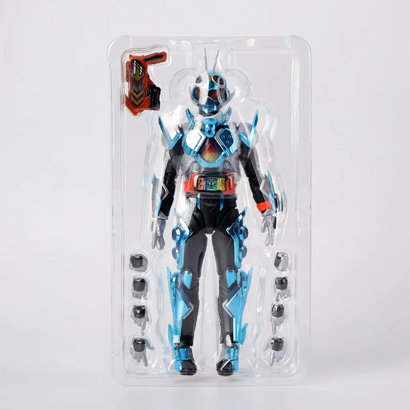 Bandai S.H.Figuarts KAMEN RIDER GOTCHARD STEAMHOPPER figura de acción de Anime articulaciones SHF genuinas modelo móvil juguetes adornos regalo