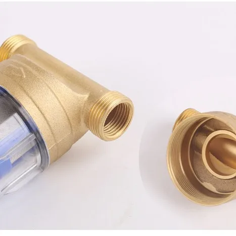 Scrape Pre-filter Brass Filter Brass Fittings Copper Shell PPR Water Pipe Valve Water