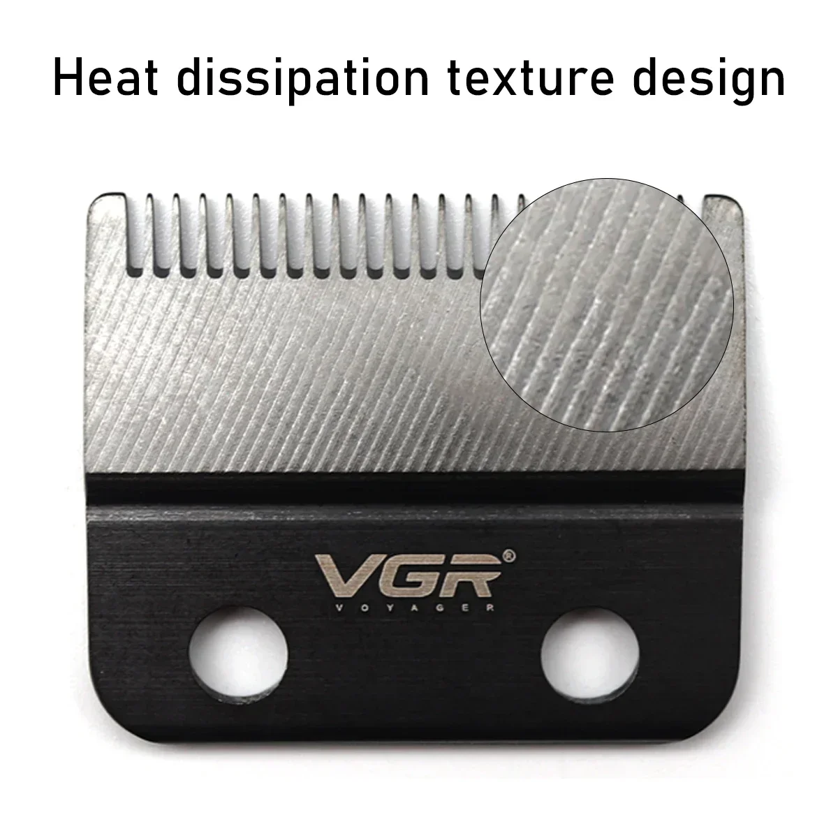 VGR Original Blade DLC FADE Replacement Blade for VGR V653 V002 V003 V906 Hair Clipper Cutter Head Finish Machine Accessories