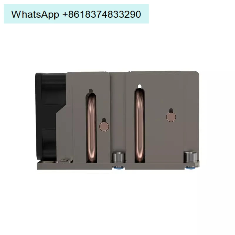 R83 copper bottom LGA3647 rectangular heat dissipation 4 heat pipe desktop side blowing air cooling 2U