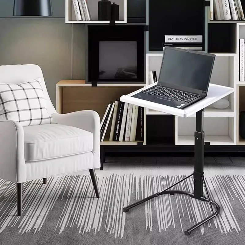 Household lifting laptop computer table bed simple small folding mobile Internet celebrity dresser integrated small apartment