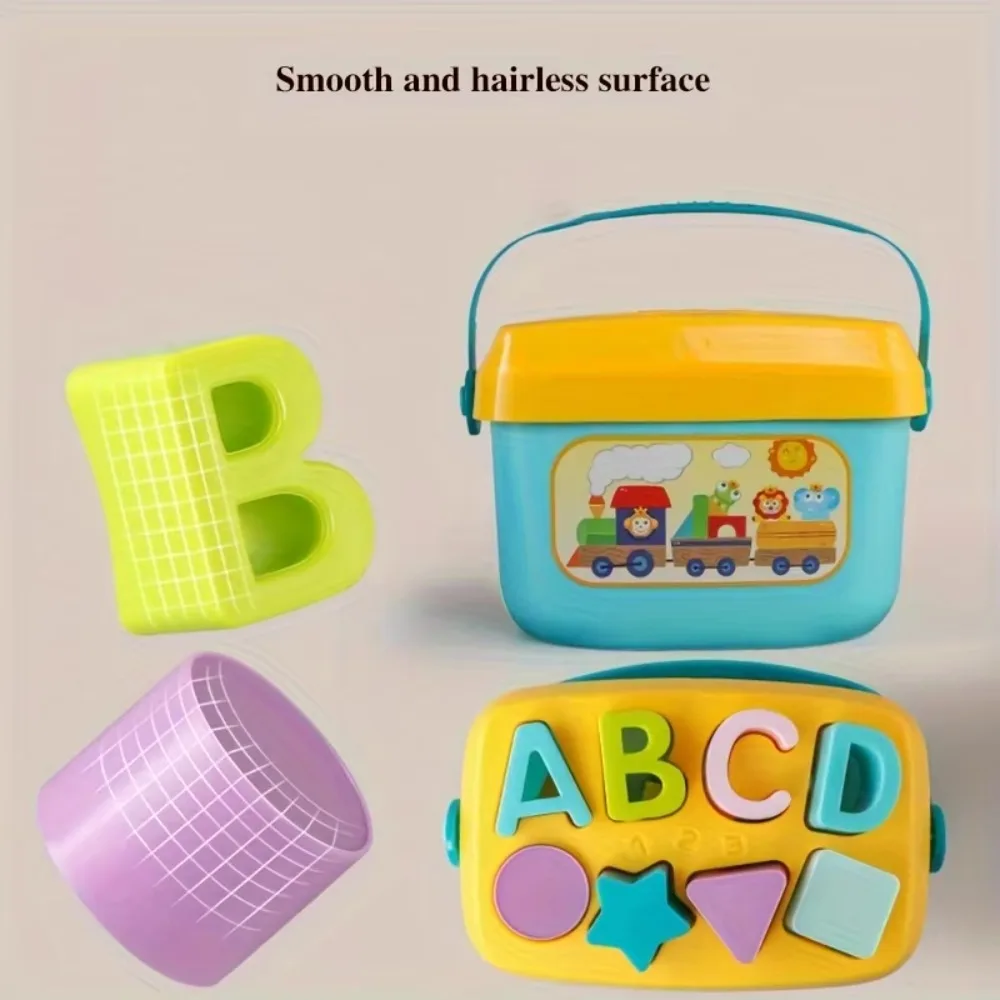 Blocs de lettres colorés, matériel éducatif sûr, reconnaissance des couleurs, Durable, léger, forme de l'alphabet, apprentissage préscolaire