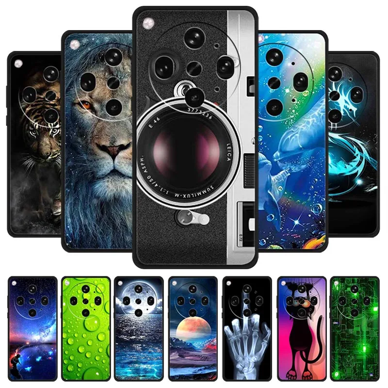 Phone Case For Oppo Find X9 Ultra Soft TPU Cases Planet Cartoon Wolf Lion Tiger Silicone Protector Coque For Oppo FindX9 Ultra
