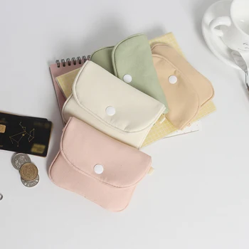 1 قطعة محفظة عملة بسيطة اليابان وكوريا الجنوبية موضة عملة حقيبة طالب الاتجاه حقيبة للحمل الصغيرة رخصة القيادة حقيبة التخزين الصغيرة