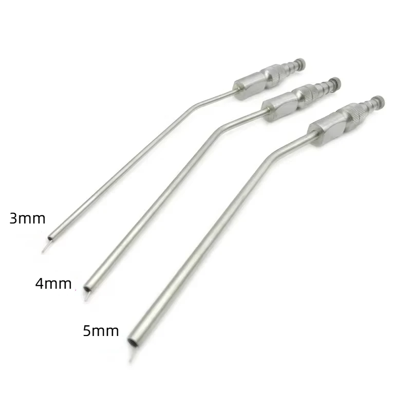 Multiple Specifications Dentistry Stainless Steel Weak Straw Implants Sucker Pipettes Dental Surgery Tools