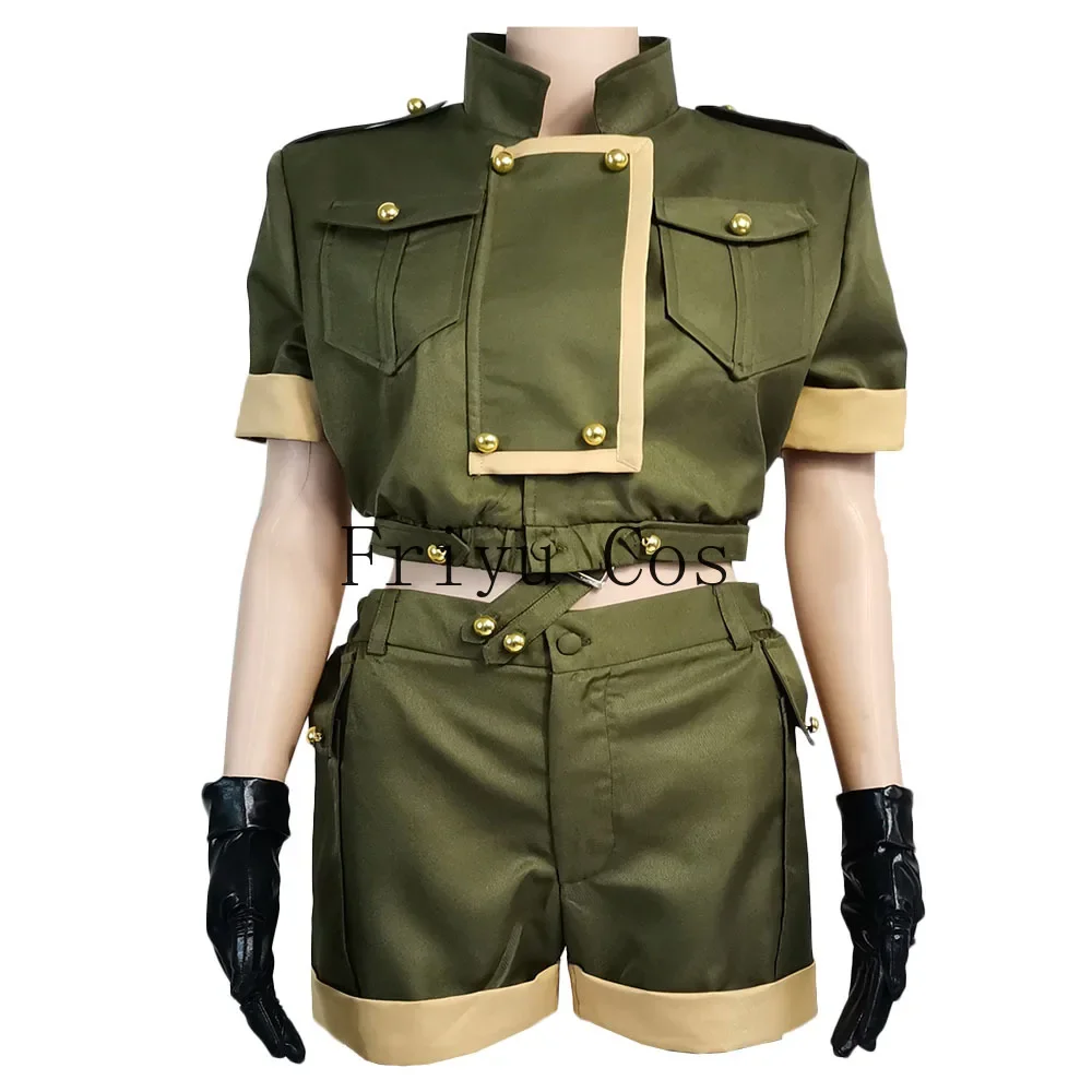 

Anime Leona Heidern Cosplay Costume Custom Made Christmas Party Halloween Cosplay Costume