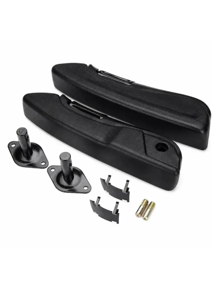 Universell Einstellbare Auto-Armlehnen Paar-Set PU-Leder Armlehnen Passend für LKW Wohnmobil Van Boot Auto Innenausstattung Zubehör