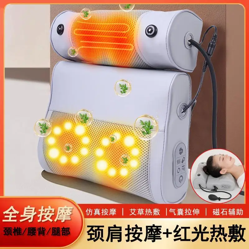 

Cervical Massager Neck Massager Shoulder and Neck Massage Pillow Lumbar Spine Waist Hot Compress Wormwood Bag Heating Pillow Hou