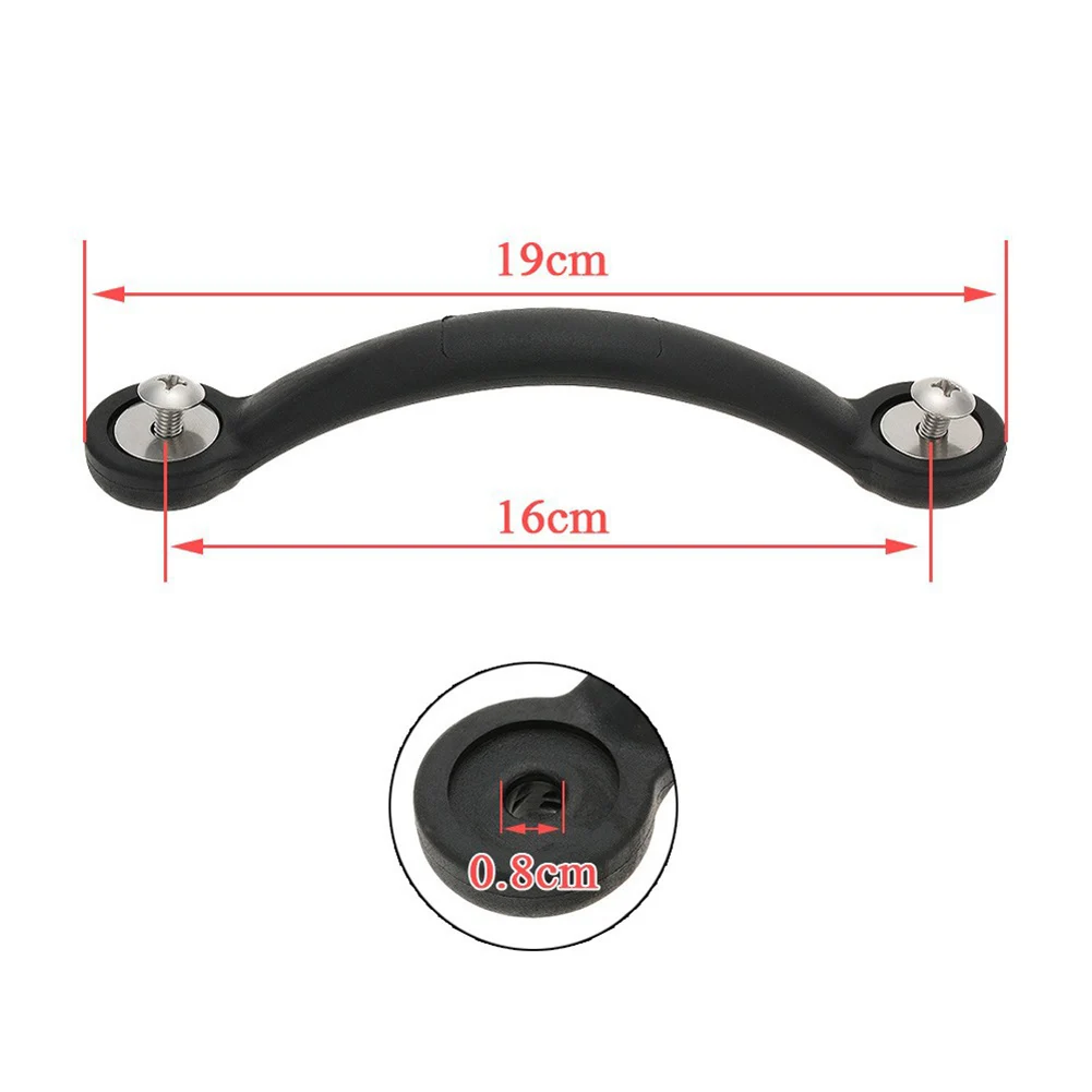 Replacement Handle for Kayak Canoe Boat Rubber Material Effortless Carrying Suitable for Most Watercrafts Easy Installation