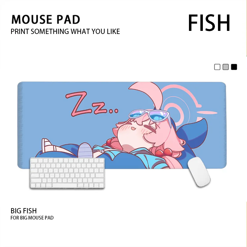 Takanashi Hoshino Anime Blue Archive For Desk Mat, Gamer Playmat , Fantasy Play Mat, Large Mousepad,Company Keyboard Mouse Mats