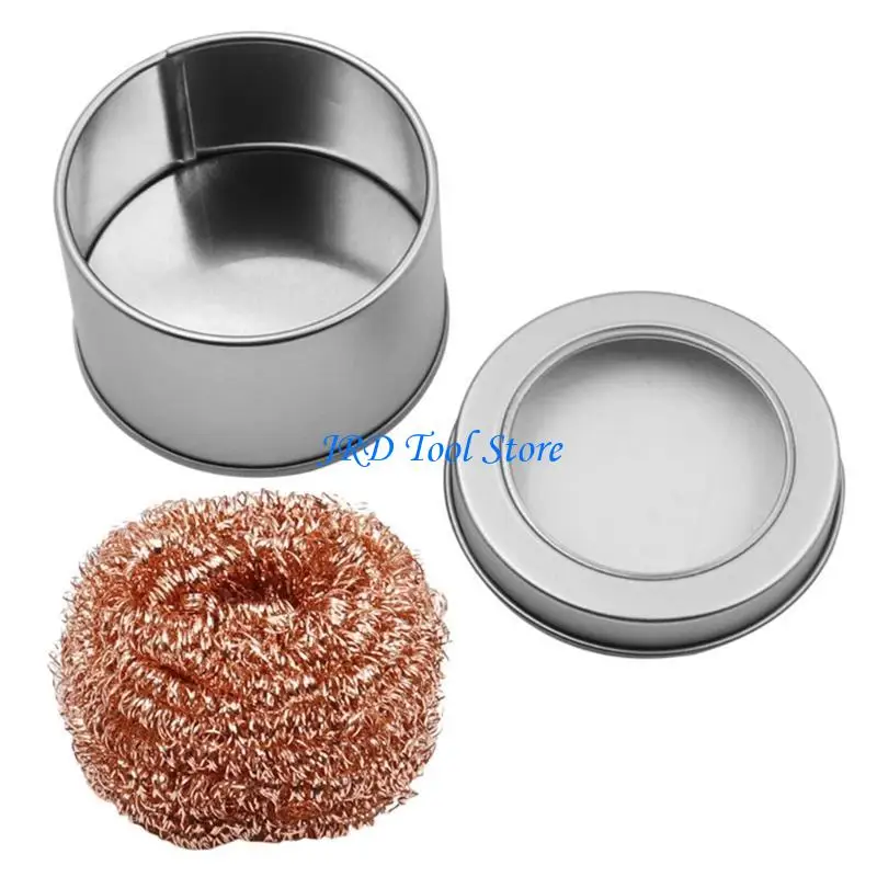 A2UD Solder Tip Besi Pembersih Kawat Tembaga Tip Stainless Steel Tip Cleaner Copper