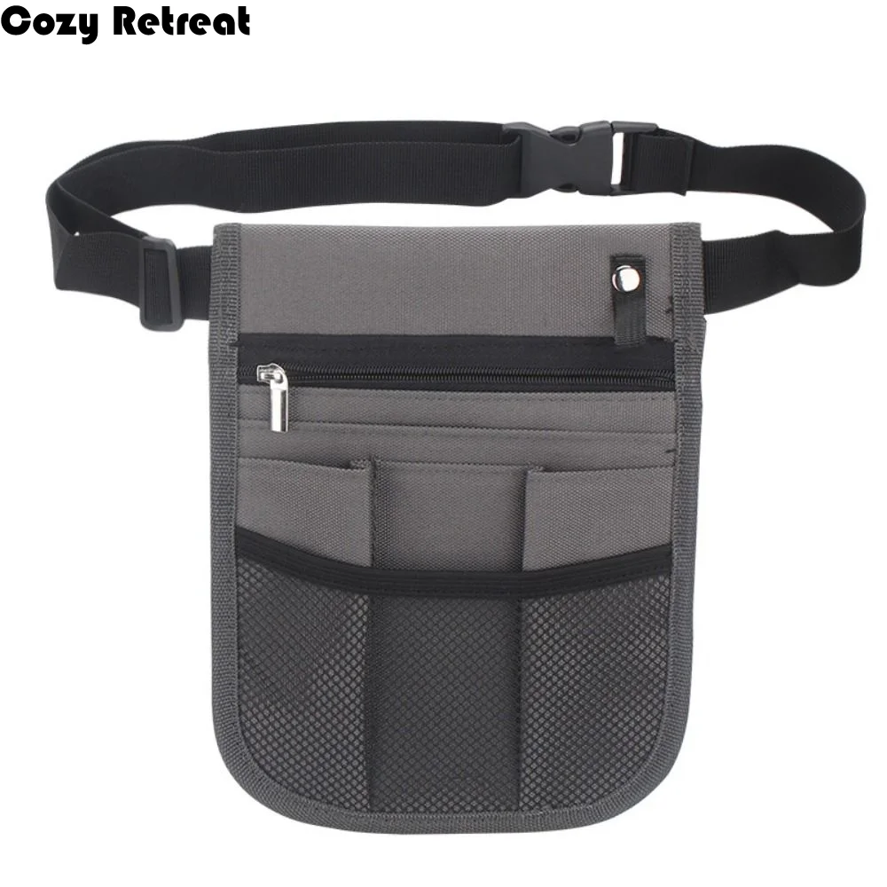 

Сумка для хранения инструментов медсестры большой вместимости, регулируемая портативная сумка для аксессуаров для животных, легкий набор инструментов из ткани Оксфорд