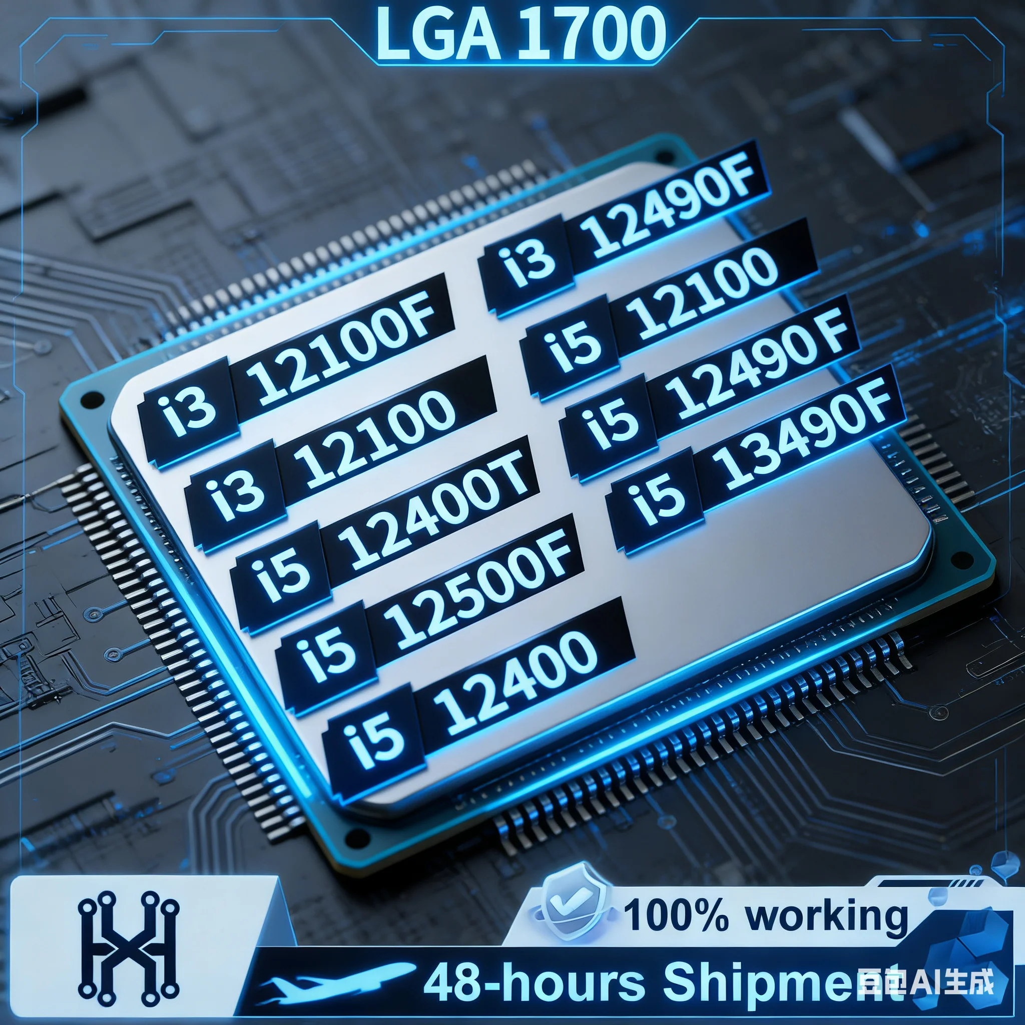 i3 12100F 12100 12100T i5 12400F 12400 12490F 12500 13490F 13400F Серия процессоров для LGA 1700