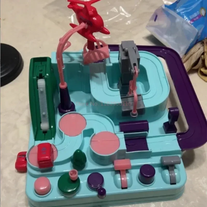 Racing Rail Car Model Space Aerospace Animals Educational Toys Children Train Track Adventure Brain Mechanical Interactive Game