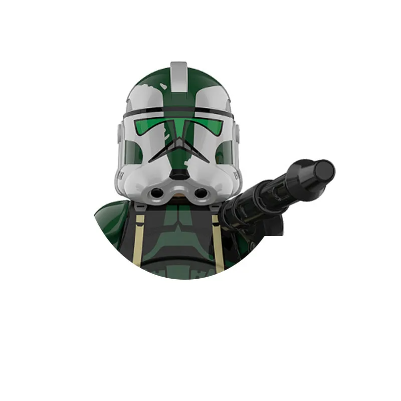 Hot Toys Bausteine-Serie Actionfiguren Boba Fett Ahsoka Mandalorianer Modellbausatz Mini-Figuren Geburtstagsgeschenk Spielzeug